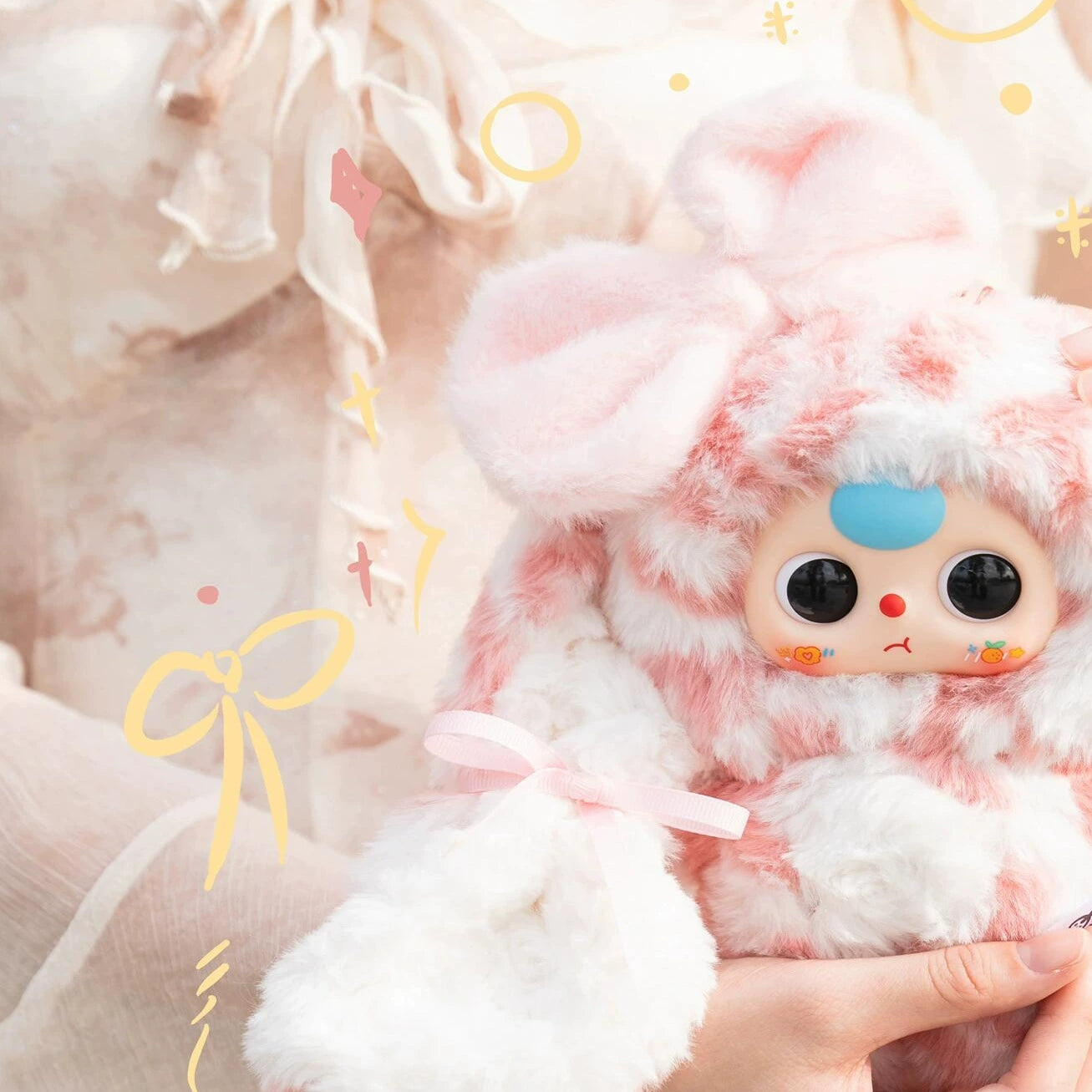 [Pendant] Baby Three Rabbits Return Series Plush Blind Box