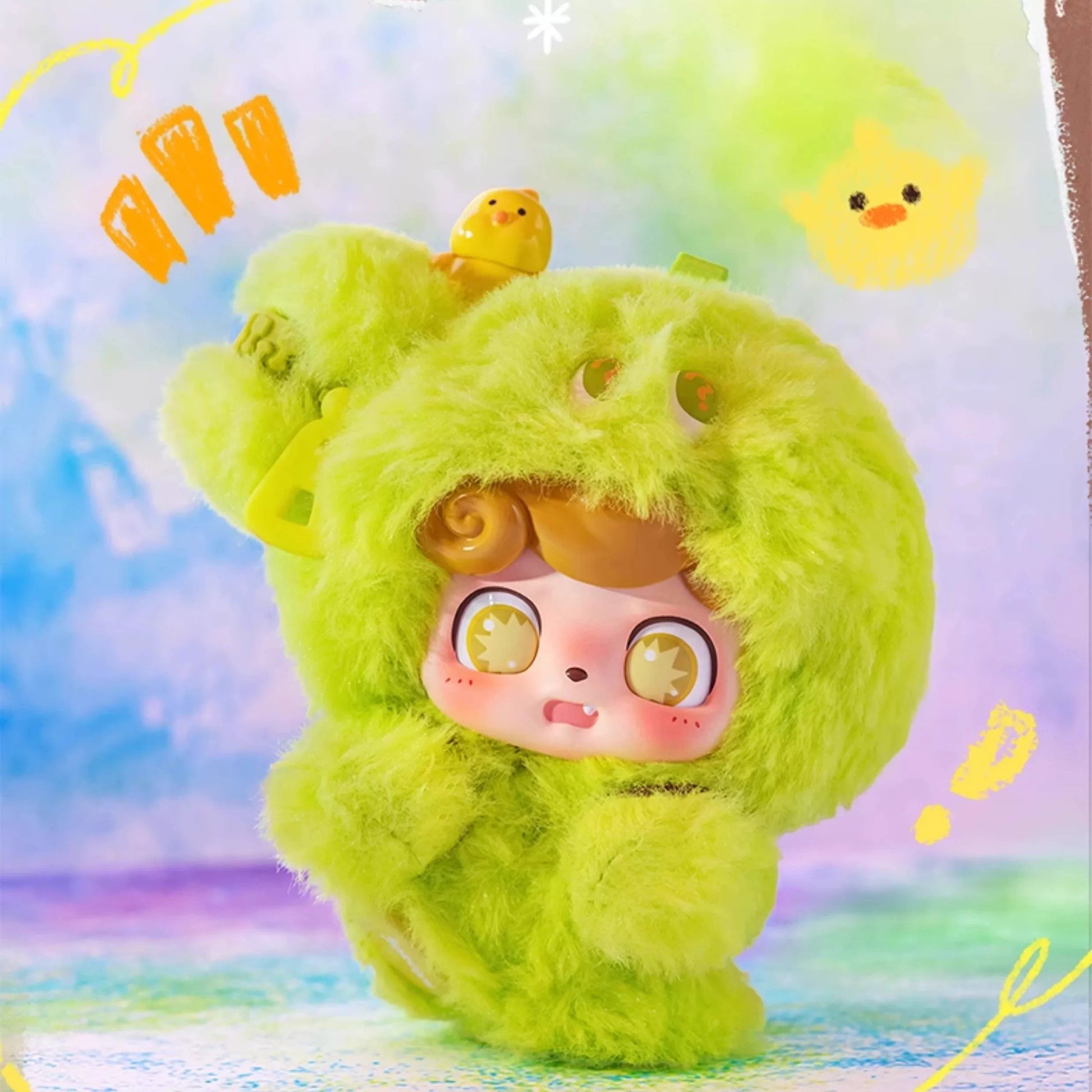 Baby.Q Emotional Furry Monster Series Blind Box