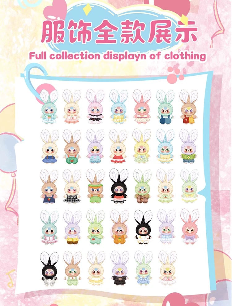 Baby Three Mini Rabbit Series Plush Blind Box