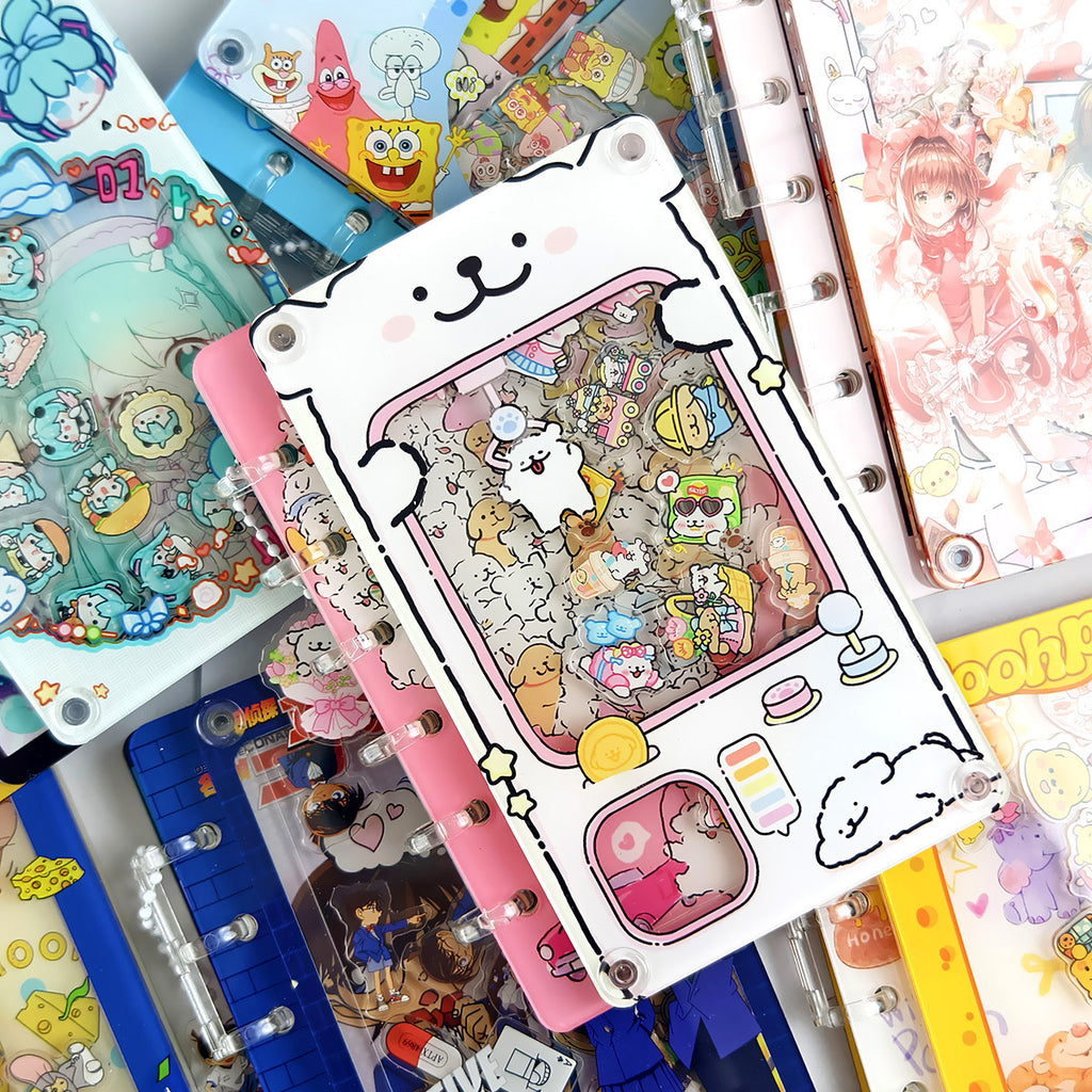 Cartoon DIY Handbook Creative Shake Notebook