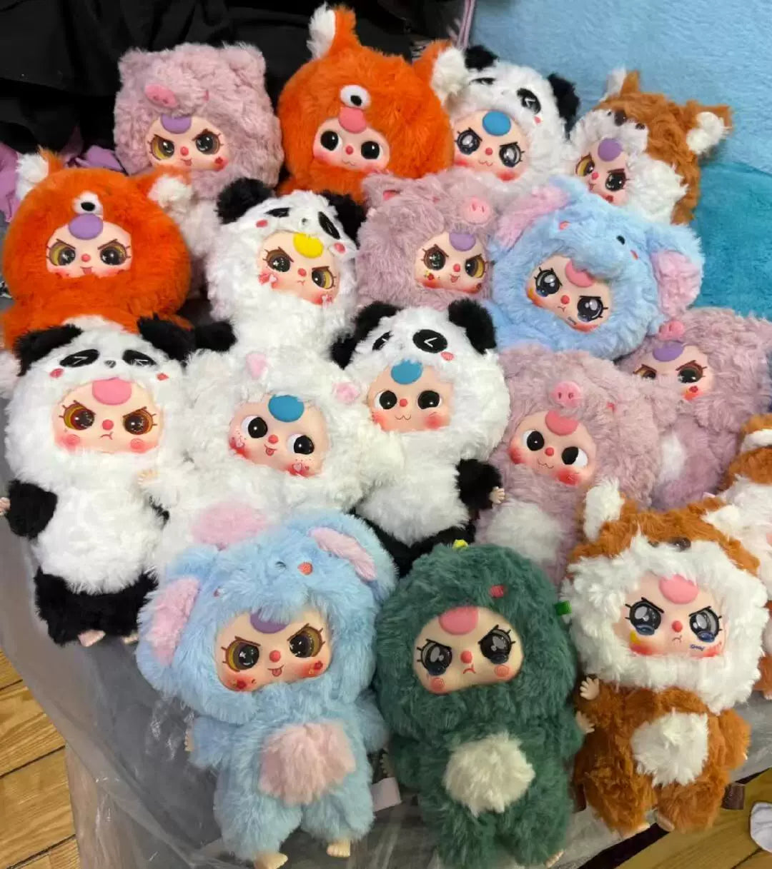 Baby three cute series plush blind box V3