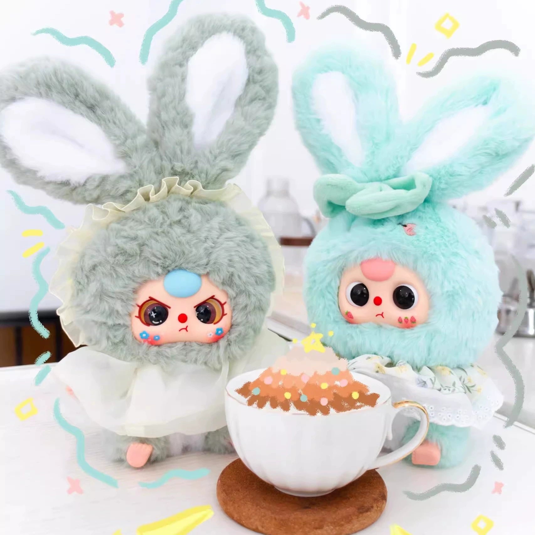 [Pendant] Baby Three Years Old Lily Rabbit Town V2 Plush Blind Box