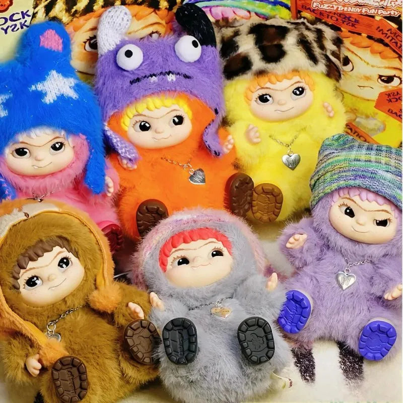 Wakuku Fuzzy Trendy Fun Party Series Blind Box