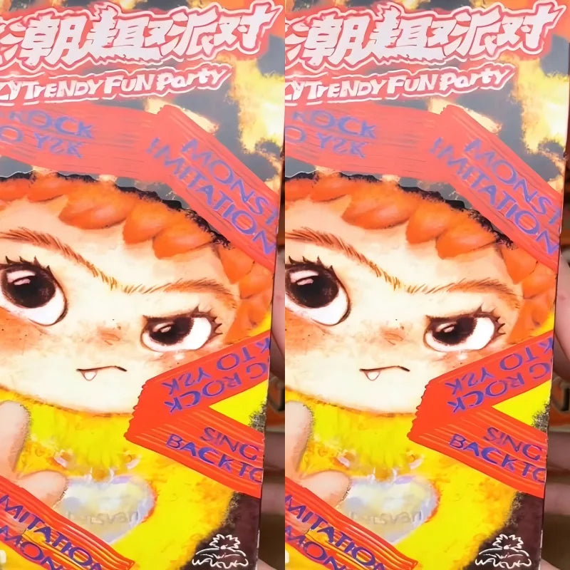Wakuku Fuzzy Trendy Fun Party Series Blind Box
