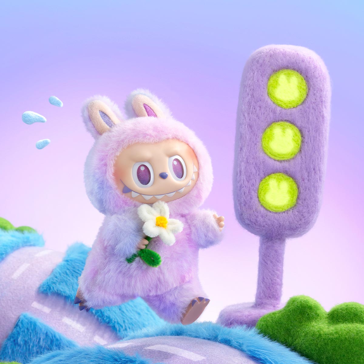 The Monsters LABUBU V3.0 Big into Energy Series-Vinyl Plush Pendant Blind Box